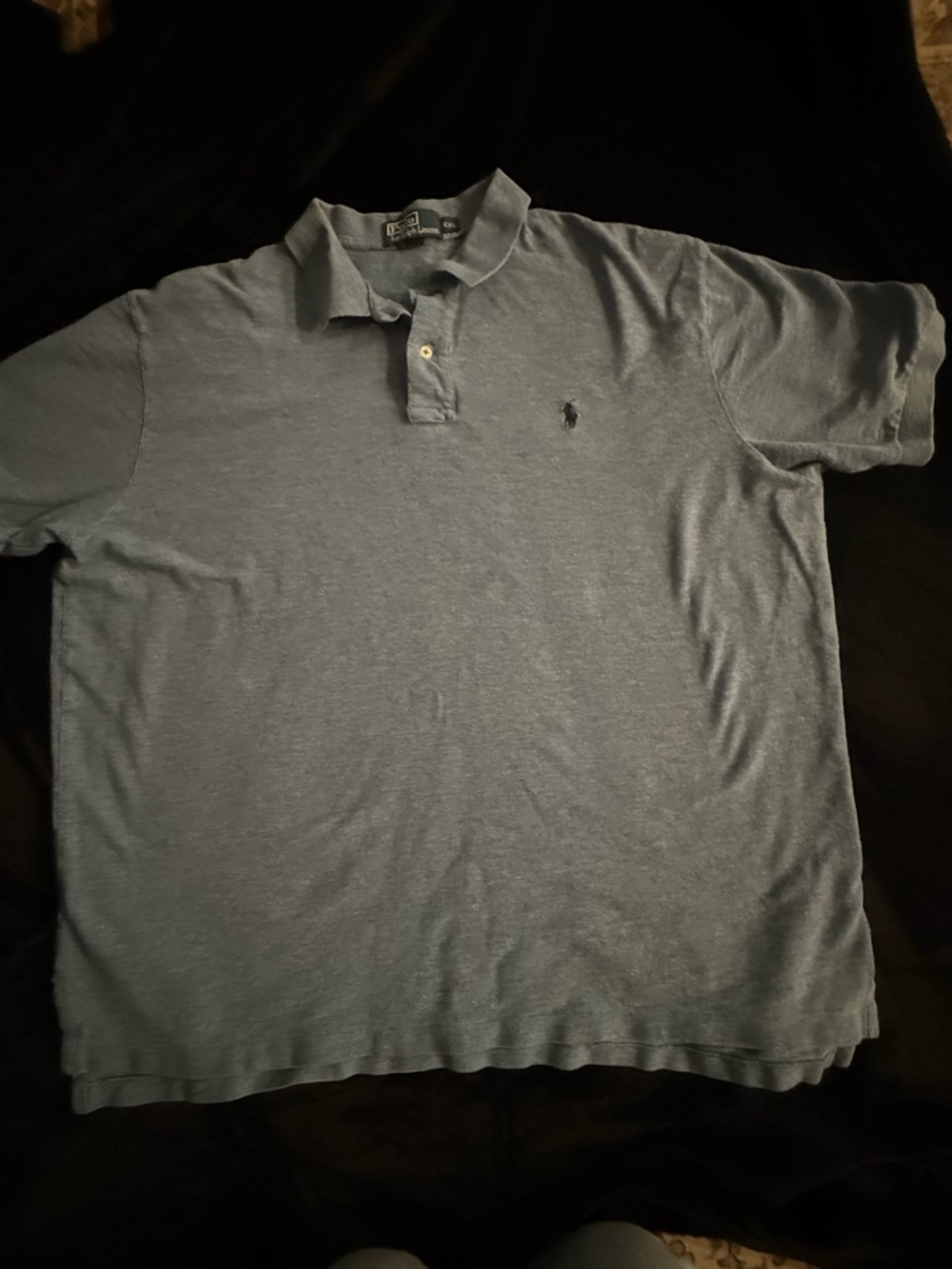 Ralph Lauren Light Blue Polo Shirt with Embroidered Pony
